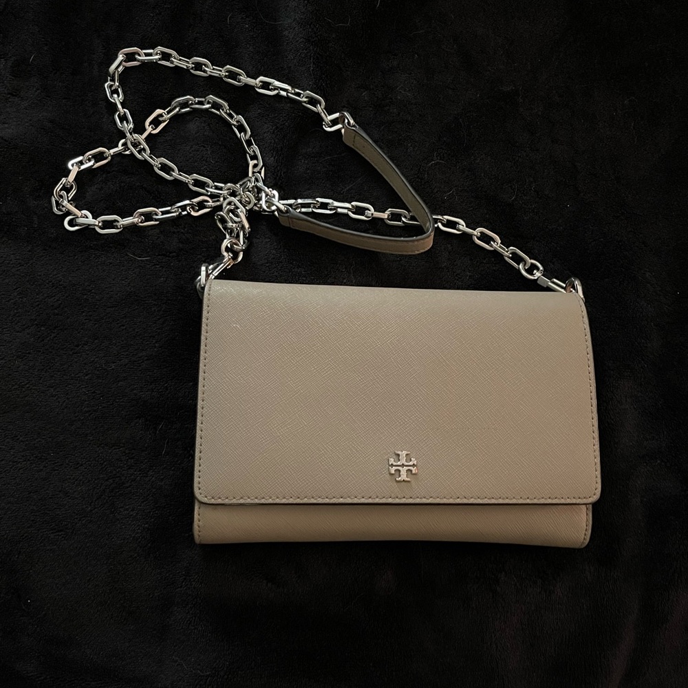 Tan Tory Burch cross body